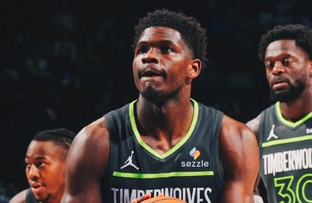 爱德华兹低迷致森林狼惨败76人 季后赛前景堪忧